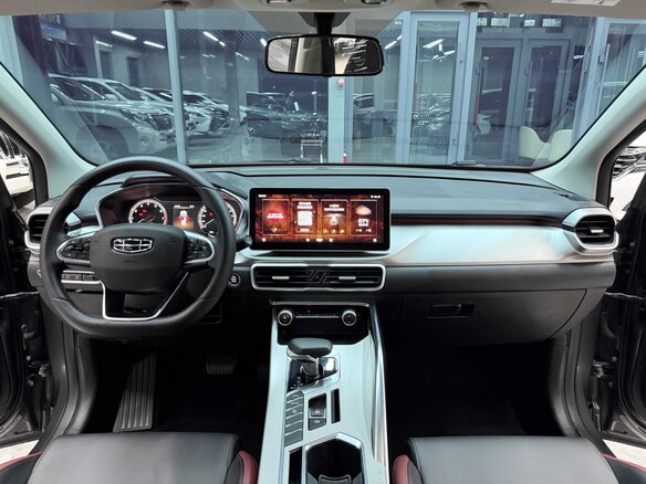 2021 Geely Binyue I Рестайлинг, серый, 1245000 рублей - вид 14