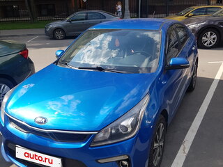 2017 Kia Rio IV, синий, 1430000 рублей, вид 1