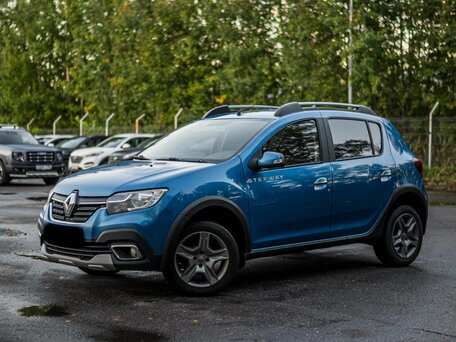 2019 Renault Sandero Stepway II Рестайлинг, синий, 1120000 рублей, вид 1