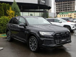 2019 Audi Q7 45 TDI II (4M) Рестайлинг, чёрный, 5448000 рублей, вид 2