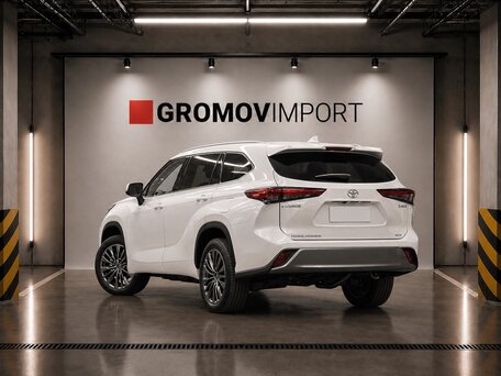 2026 Toyota Highlander IV (XU70), белый, 6300000 рублей, вид 3