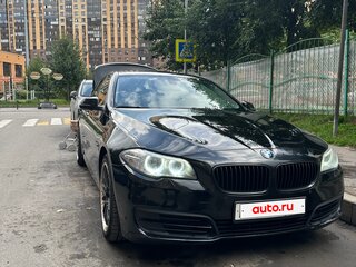 2015 BMW 5 серии 525d xDrive VI (F10/F11/F07) Рестайлинг, чёрный, 1830000 рублей, вид 1