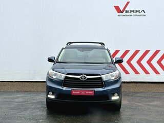 2014 Toyota Highlander III (XU50), голубой, 3150000 рублей, вид 4