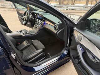 2019 Mercedes-Benz C-Класс 180 IV (W205) Рестайлинг, синий, 2450000 рублей, вид 4