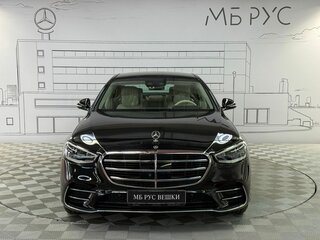 2021 Mercedes-Benz S-Класс 450 Long 4MATIC VII (W223), чёрный, 19200000 рублей, вид 4