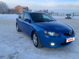 2006 Mazda 3 I (BK) Рестайлинг, синий, 650000 рублей, вид 2