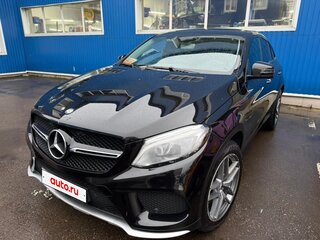 2016 Mercedes-Benz GLE Coupe AMG 43 AMG I (C292), чёрный, 4490000 рублей, вид 2