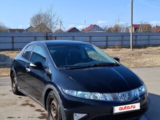 2007 Honda Civic VIII, чёрный, 340000 рублей, вид 1