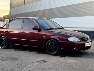 2005 Kia Spectra I Рестайлинг 2, красный, 340000 рублей, вид 3