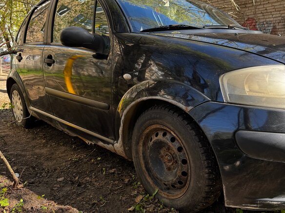 2003 Citroen C3 I, чёрный - вид 6