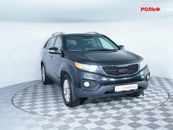 2011 Kia Sorento II, чёрный, 1250000 рублей - вид 2