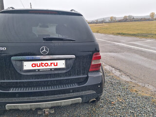 2005 Mercedes-Benz M-Класс 350 II (W164), чёрный, 880000 рублей, вид 2