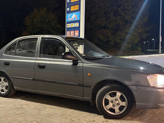 2007 Hyundai Accent ТагАЗ II, серый, 450000 рублей, вид 2