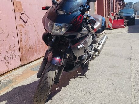 1997 Honda VTR 1000, чёрный, 380000 рублей, вид 1