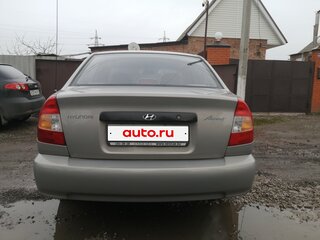 2008 Hyundai Accent ТагАЗ II, бежевый, 528000 рублей, вид 4