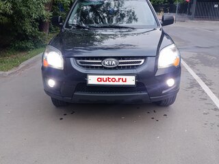 2010 Kia Sportage II Рестайлинг, чёрный, 725000 рублей, вид 2