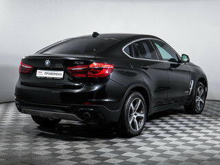 2016 BMW X6 30d II (F16), чёрный, 3950000 рублей, вид 5