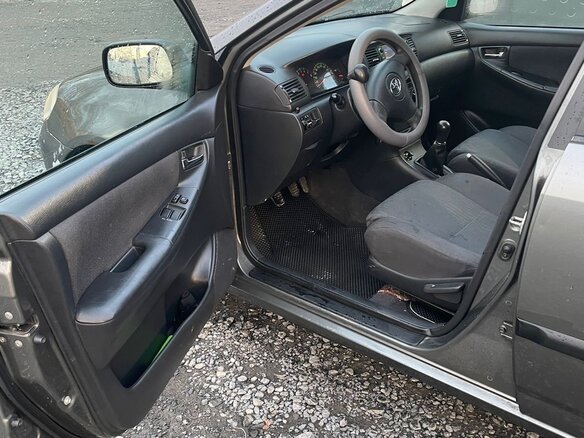 2004 Toyota Corolla IX (E120, E130), серый, 370000 рублей - вид 8