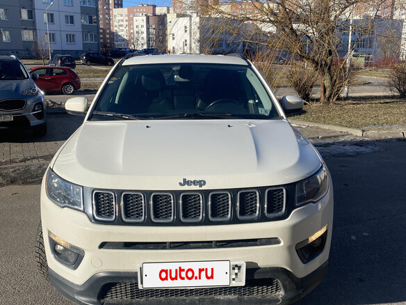 2019 Jeep Compass II, белый, 1600000 рублей - вид 3