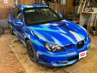 2002 Subaru Impreza WRX II, синий, 777000 рублей, вид 1