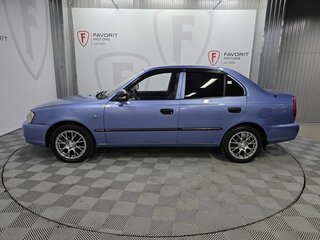 2006 Hyundai Accent ТагАЗ II, фиолетовый, 275000 рублей, вид 5