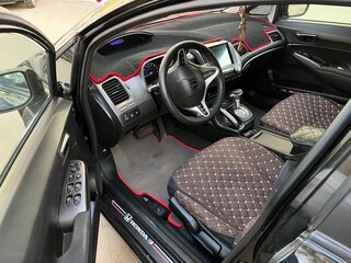 2009 Honda Civic VIII Рестайлинг, чёрный, 550000 рублей, вид 3