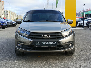 2019 Lada (ВАЗ) Granta I Рестайлинг, серый, 650000 рублей, вид 2