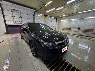 2008 Opel Vectra C Рестайлинг, чёрный, 600000 рублей, вид 2