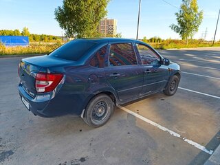 2012 Lada (ВАЗ) Granta I, серый, 260000 рублей, вид 4