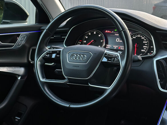 2021 Audi A6 45 TFSI V (C8), чёрный, 4450000 рублей - вид 20