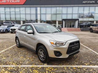 2014 Mitsubishi ASX I Рестайлинг, серебристый, 1149000 рублей, вид 1