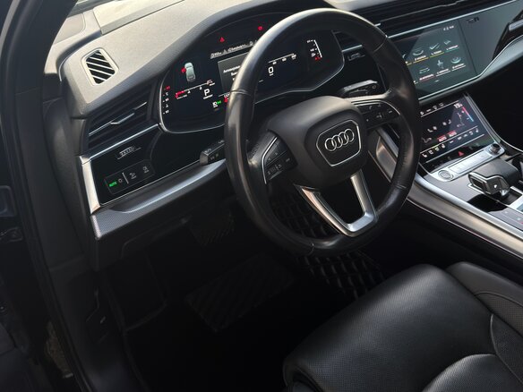 2020 Audi Q7 45 TDI II (4M) Рестайлинг, чёрный, 6490000 рублей - вид 16