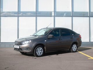 2018 Lada (ВАЗ) Granta I Рестайлинг, коричневый, 590000 рублей, вид 1