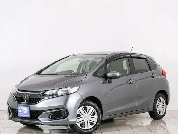 2019 Honda Fit III Рестайлинг, серый, 1339000 рублей - вид 2