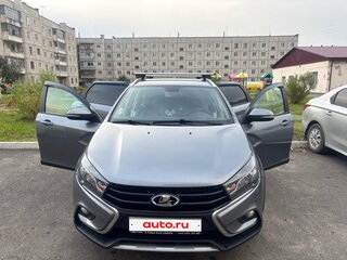 2020 Lada (ВАЗ) Vesta SW Cross I, серый, 1200000 рублей, вид 3