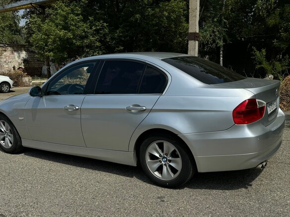 2007 BMW 3 серии 325i V (E90/E91/E92/E93), серебристый - вид 6