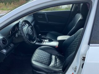 2011 Mazda 6 II (GH) Рестайлинг, белый, 830000 рублей, вид 5