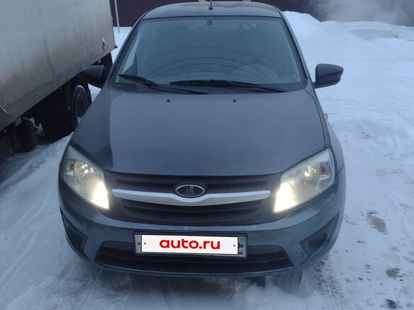 2016 Lada (ВАЗ) Granta I, серый, 450000 рублей