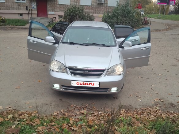 2012 Chevrolet Lacetti I, серебристый, 450000 рублей