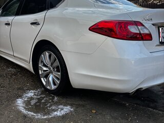 2009 Nissan Fuga II, белый, 1650000 рублей, вид 4