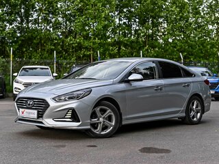 2018 Hyundai Sonata VII (LF) Рестайлинг, серебристый, 1469000 рублей, вид 1