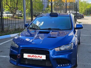 2008 Mitsubishi Lancer Evolution X, синий, 2500000 рублей, вид 2