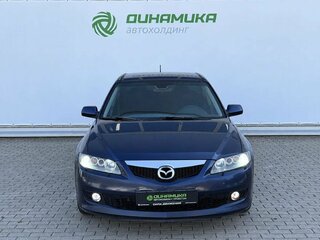 2007 Mazda 6 I (GG) Рестайлинг, синий, 450000 рублей, вид 2