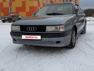 1987 Audi 80 IV (B3), серый, 350000 рублей, вид 3