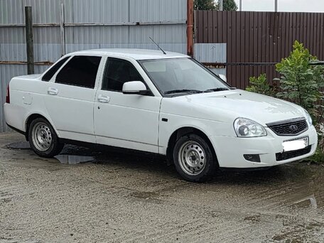 2011 Lada (ВАЗ) Priora I, белый, 350000 рублей, вид 4