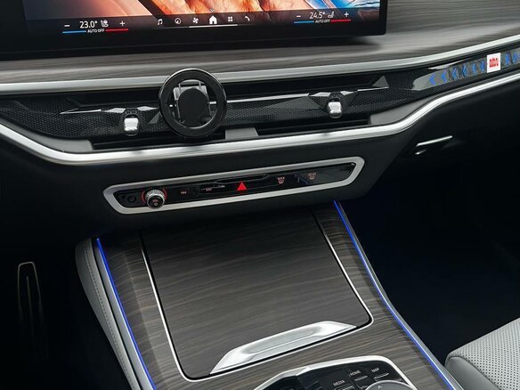 2024 BMW X5 40i IV (G05/G18) Рестайлинг, серый - вид 15