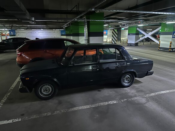 2012 Lada (ВАЗ) 2107, серебристый, 220000 рублей - вид 5