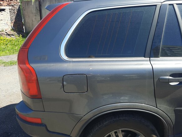 2008 Volvo XC90 I Рестайлинг, серый, 1100000 рублей - вид 11