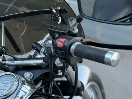 1997 Yamaha XVS400 Drag Star, чёрный, 230000 рублей, вид 3