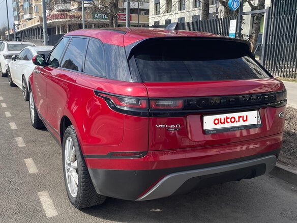 2019 Land Rover Range Rover Velar I, красный, 3400000 рублей - вид 2